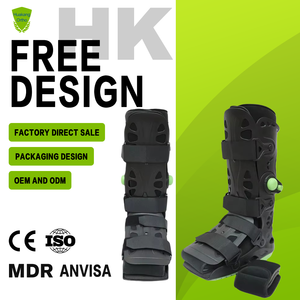 Penyangga Kaki dan Pergelangan Kaki Medis yang Dapat Disesuaikan, Sepatu <span class=keywords><strong>Walker</strong></span> yang Nyaman untuk Keseleo Kaki - Product Image 1