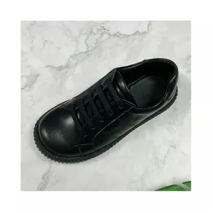 Custom Men's Fashion Shoes Sneakers, Flats Sepatu School Shoes 2022 Wholesales Casual Sneakers Old Black Sports Men Shoes