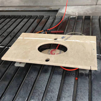 Máquina de Procesamiento de Encimeras CNC de 3 Ejes GSY-3015ATC, Unidad Multifuncional para el Acabado de Bordes y Laterales de Granito y Mármol