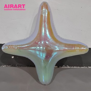 <span class=keywords><strong>Ballon</strong></span> étoile miroir multicolore DIY pour décoration de plafond, <span class=keywords><strong>ballon</strong></span> étoile miroir gonflable pour arrangement d'événements de mariage - Product Image 6