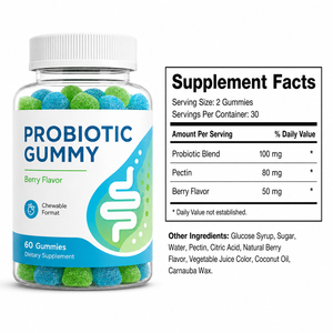Les bonbons probiotiques OEM/ODM sont riches en complexes probiotiques, complexes d'enzymes digestives et complexes prébiotiques - Product Image 4