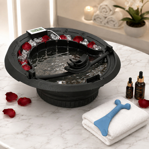 Produit Tendance : Bassin de Plongée Froide en Silicone avec Thermomètre pour la Récupération <span class=keywords><strong>Bien</strong></span>-être, les Soins de la Peau et le Bain de Glace Facial Respirant - Product Image 2