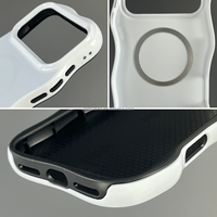 Coque de téléphone sans fil magnétique antichoc étanche en TPU+PC avec transferts thermiques 3D par sublimation, design dessin animé, personnalisable en gros OEM ODM