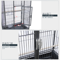 Grande cage à oiseaux pour animaux de compagnie, cage à oiseaux, cage de reproduction pour canaris, cages de reproduction mobiles, cage de reproduction pour pigeons, perroquets, avec support