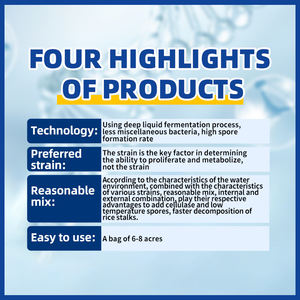 Di alta qualità di pesci di acquacoltura probiotici Bacillus Subtilis in polvere per gamberi mangimi purificare la qualità dell'acqua - Product Image 6