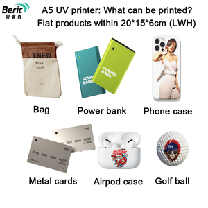 Beric A5 tự động mới phun máy in UV phẳng máy in cho điện thoại bao gồm và in thẻ với xp600 đầu - Product Image 4