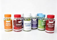 Gummies de pectine vitaminée Health Nova OEM véganes, probiotiques, biotine, collagène, protéines pour la peau, les cheveux et les ongles