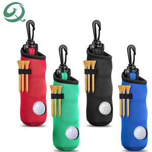กระเป๋านีโอพรีนขนาดเล็กพกพาได้หลากสีกระเป๋าเก็บลูกกอล์ฟกระเป๋าเก็บของกระเป๋าหนีบเอวที่ยึดทีกอล์ฟ - Product Image 5