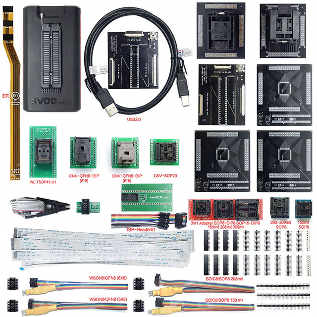 Best Price SVOD Programmer VER-4 SVOD4 Programmer with 22 Adapter and EFI Ribbon Cable