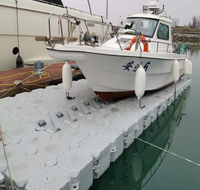 2023 Quais flottants modulaires gris Offre Spéciale Quais marins Quais pour bateaux pour lacs à vendre
