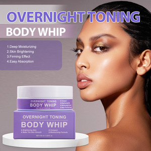 Crème et <span class=keywords><strong>fouet</strong></span> corporels tonifiants OEM en gros 100ml – Hydratation intense et éclaircissement de la peau pour la nuit – Emballage neutre - Product Image 4
