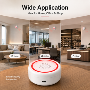 Sirena Wi-Fi Wale Tuya con Avisos de Voz para el Hogar, Anunciador de Voz Tuya - Product Image 4