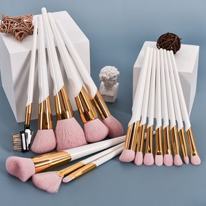 Ensemble de pinceaux de maquillage pour débutants 16pcs Ensemble de pinceaux de maquillage synthétiques végétaliens pour <span class=keywords><strong>pinceau</strong></span> de fond de teint de beauté sans cruauté - Product Image 4