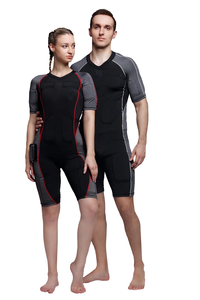 Traje EMS largo inalámbrico con electrodos secos y húmedos de fibra de plata para máquina Emsculpt y dispositivo EMS Visionbody - Product Image 5