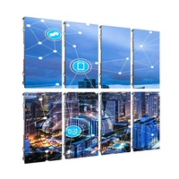 Layar LED Sewa Profesional P1.9 Jarak Pandang Pendek HD untuk Video Wall Konferensi Pers Panggung LED