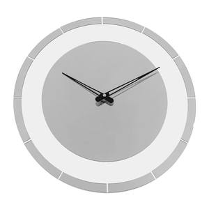 الفضة شفافة جدار الاكريليك مخصص المنزل اليومي بسيط التصميم الرقمي وسيت الساعة الكلاسيكية المستطيلة - Product Image 6