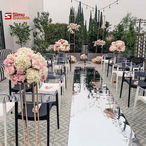 Tapis miroir de mariage réfléchissant, tapis de sol épais de 0,<span class=keywords><strong>2</strong></span> mm, chemin de table miroir pour décorations de fête intérieures/extérieures - Product Image 2