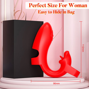 便携式迷你指套 <span class=keywords><strong>G</strong></span> 点振动器 10 频率女性阴蒂刺激器成人性玩具 - Product Image 4