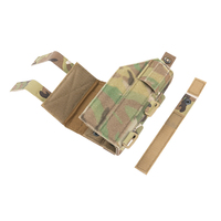 Holster tactique universel réglable pour la chasse, résistant aux déchirures, pour droitiers, avec poche pour la jambe
