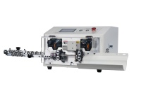 ZCBX-102 Machine de coupe et de dénudage de fils entièrement automatique à 4 roues, dénudeur haute précision 0,1-4 mm², max. 6 conducteurs, écran tactile