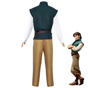 Conjunto de Disfraz de Flynn Rider para Adultos, Traje de Príncipe Enredado para Juego de Rol, Verano 2025, Mercado Europeo y Americano - Product Image 3