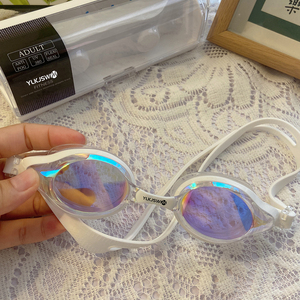 Gafas de Natación YL1800 Modernas con Lentes Electrochapadas en Oro, Plata, Oro Rosa, Azul y Rosa, Perfectas para la Playa - Product Image 6