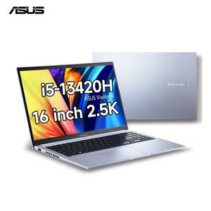 โน้ตบุ๊ก <span class=keywords><strong>ASUS</strong></span> Vivobook16 Intel Core รุ่นที่ <span class=keywords><strong>13</strong></span> I5-13420H  โน้ตบุ๊กสำหรับเล่นเกม ขนาด 16 นิ้ว 2.5K  โน้ตบุ๊กสำหรับธุรกิจ - Product Image 1