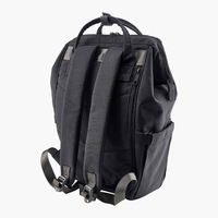 Sac à langer multifonctionnel en peluche tendance avec plusieurs poches, sac de voyage imperméable pour maman et bébé, style anglais