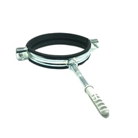 Sterke Heavy Duty Rubber Bekleed 4 Inch Slangklemmen Voor Pvc Buisklem