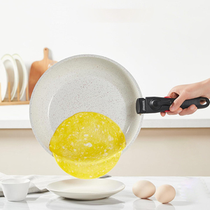 Ollas de Cocina de Alta Calidad con Tapas de Vidrio, Asas Desmontables, Aptas para Lavavajillas y Horno, para Estufas de Gas e Inducción, Juego de Utensilios de Cocina de Cerámica - Product Image 6