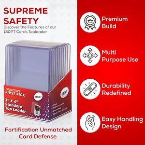 Personalizada Super Clear Seller Custom Plastic Hard Game Poke <span class=keywords><strong>Monn</strong></span> Card Top Loaders Sleeves Sports Trading 35PT Card Toploader - Product Image 6