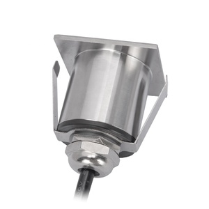 Lumière LED carrée ultra-mince à encastrer dans le sol, lumière de sol étanche pour <span class=keywords><strong>extérieur</strong></span>, projecteur encastré au sol, 12V 24V, lumière de jardin paysager - Product Image 5