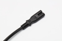 Fiche et prise industrielles durables en cuivre PVC Rallonge d'alimentation standard chinoise à 2 broches et 2 prises avec connecteur IEC C7