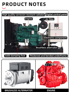 Groupe Électrogène Diesel Silencieux à Faible Bruit EPA Cummins Weichai Perkins 100kW 150kVA 200kW 300kW 400kW 500kW avec ATS, Prix Abordable - Product Image 5