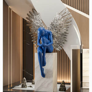 Accessori per la <span class=keywords><strong>casa</strong></span> in vetroresina popolare su misura figura moderna statua decorazione per la <span class=keywords><strong>casa</strong></span> decorazione dell'ufficio - Product Image 5