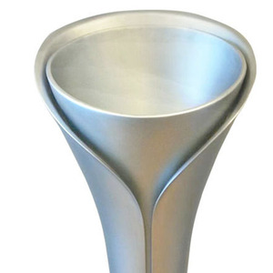 Vaso di fiori moderno in <span class=keywords><strong>acciaio</strong></span> inossidabile per aeroporto giardino centro commerciale decorativo di alta qualità - Product Image 2
