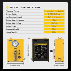 Autoool sdt203 ô tô khói máy với áp suất không khí rò rỉ Detector Xe Xe tải EVAP phát hiện ống khói rò rỉ Analyzer - Product Image 5