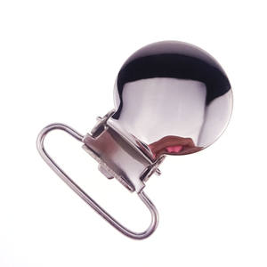 Tirantes <span class=keywords><strong>de</strong></span> cara redonda para chupete, soporte <span class=keywords><strong>de</strong></span> correa <span class=keywords><strong>de</strong></span> Metal, <span class=keywords><strong>plata</strong></span>, hebilla <span class=keywords><strong>de</strong></span> pico <span class=keywords><strong>de</strong></span> pato, Clips <span class=keywords><strong>de</strong></span> tirantes - Product Image 6