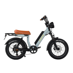 Onemilebike Scrambler V Pro en noir lune, blanc, vert forêt, gris glace, orange Pampelune Scrambler Onemile - Product Image 1