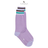 Diseño de marca de lujo de alta calidad calcetines suaves para mujer transpirables y exquisitos hermosos mejora la belleza de las niñas