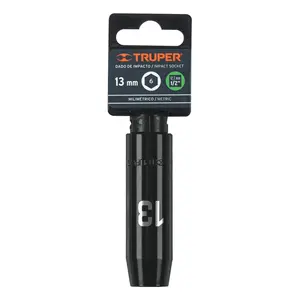 BOX 6 Douilles longues à 6 pans de 13 mm, entraînement 1/2 pouce, TRUPER - Product Image 3