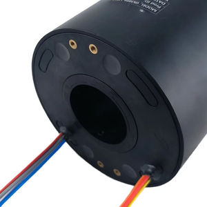 GK3899-12P10 10A 440VAC/VDC แหวนสลิปไฟฟ้าแบบหมุนได้ ขนาดเส้นผ่านศูนย์กลางภายใน 38.1 มม. แหวนนำไฟฟ้า 12 สาย - Product Image 4