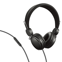 Casque audio stéréo filaire avec microphone, prise jack 3,5 mm, pliable, commande tactile, casque sport supra-auriculaire pour enfants