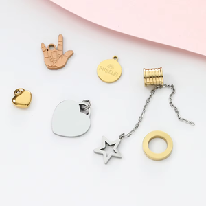 Logo del marchio inciso personalizzato in metallo in acciaio inossidabile etichetta cuore cerchio Tag per regali promozionali bottiglia di vino Hang Tag Tag Label Tag - Product Image 4