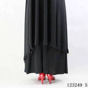 Robe musulmane à manches longues pour femmes noires, adaptée aux nourrissons et aux jeunes enfants - Nouvelle tenue islamique - Product Image 3