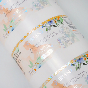 Tùy Chỉnh Không Thấm Nước Ba Chiều Lá Nhãn Cho Mỹ Phẩm Chai Jar Tinh Dầu Dán Vẻ Đẹp Kem Bao Bì Giải Pháp - Product Image 3