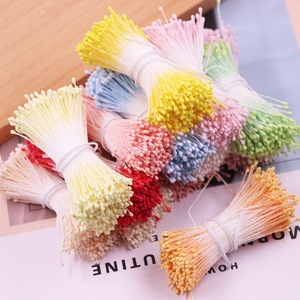 เส้นใยโพลีเอสเตอร์สีสันสดใสแบบด้าน ขนาด 1.5 มม. สำหรับทำดอกไม้ประดิษฐ์ แกนดอกกุหลาบ จัดดอกไม้ และงานฝีมือ - Product Image 2