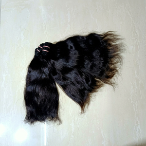 Extensiones de cabello indio virgen Premium 100% cabello humano Remy Natural para trenzar peinados rectos y ondulados profundos - Product Image 1