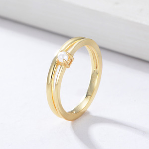 Nuevo anillo de perlas de agua dulce de alta calidad de doble capa de plata S925 superventas europeo y americano adecuado para mujeres - Product Image 2