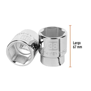 Juego de Llaves de Tubo de 38 mm, 6 Puntas, Accionamiento de 3/4'', Marca TRUPER - Product Image 3